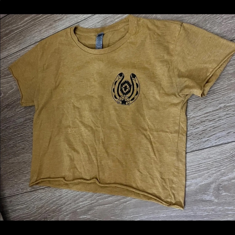 Horse crop top